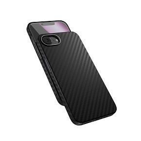 Epico Mag+ Carbon Case for iPhone 16e/17e čierna Epico Mag+ Carbon Case for iPhone 16e/17e čierna