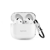 Epico transparentné púzdro pre AirPods 4
