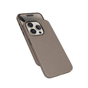 Epico Mag+ kožený kryt iPhone 15 Pro Max - piesková Epico Mag+ kožený kryt iPhone 15 Pro Max - piesková
