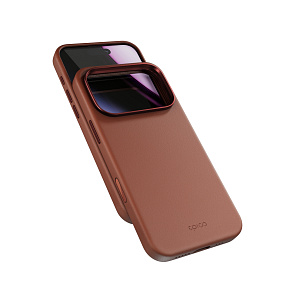 Epico Leather Mag+ Case iPhone 17 Pro - hnedá Epico Leather Mag+ Case iPhone 17 Pro - hnedá