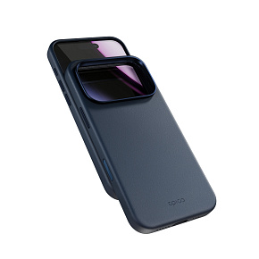 Epico Leather Mag+ Case iPhone 17 Pro - modrá Epico Leather Mag+ Case iPhone 17 Pro - modrá