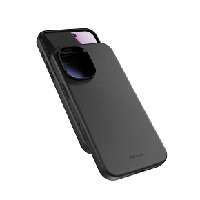 Epico Leather Mag+ Case iPhone 17 - čierna Epico Leather Mag+ Case iPhone 17 - čierna