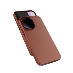 Epico Leather Mag+ Case iPhone 17 - hnedá Epico Leather Mag+ Case iPhone 17 - hnedá