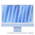 Apple iMac 24/23,5"/4480 x 2520/M4/16GB/256GB SSD/M4/Sequoia/Blue/1R