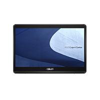 ASUS ExpertCenter/E1 AiO (E1600WKAT-8128M)/15,6"/FHD/T/N4500/8GB/128GB/Intel int/bez OS/Čierna/2R