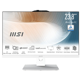 MSI Modern/AM242TP/AIO/5-120U/16GB/512GB/Intel int/W11H/3R MSI Modern/AM242TP/AIO/5-120U/16GB/512GB/Intel int/W11H/3R