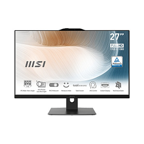 MSI Modern/AM272P 12M/27"/FHD/i3-1215U/8GB/512GB/Intel int/bez OS/Čierna/2R MSI Modern/AM272P 12M/27"/FHD/i3-1215U/8GB/512GB/Intel int/bez OS/Čierna/2R