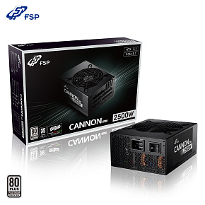 FSP CANNON PRO/2500W/ATX 3.1/80PLUS Platinum 230V EU/Modular/Retail FSP CANNON PRO/2500W/ATX 3.1/80PLUS Platinum 230V EU/Modular/Retail