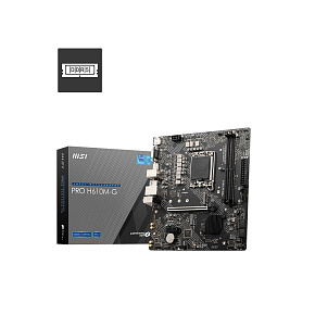 MSI PRO H610M-G/LGA 1700/mATX MSI PRO H610M-G/LGA 1700/mATX