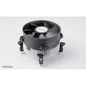 AKASA chladič CPU - Intel - hliníkové jadro Dual AKASA chladič CPU - Intel - hliníkové jadro Dual
