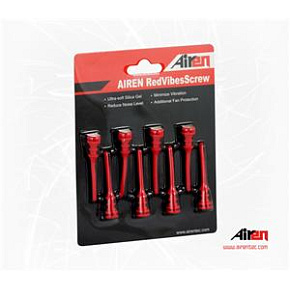 AIREN RedVibes Screw (8pcs Red color pack) AIREN RedVibes Screw (8pcs Red color pack)