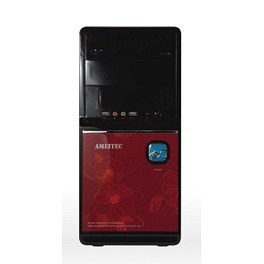 AMEI AM-C1002BR/Micro ATX/Čierna a červená AMEI AM-C1002BR/Micro ATX/Čierna a červená