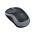 Logitech M185/Kancelárska/Optická/1 000 DPI/Bezdrôtová USB/Šedá