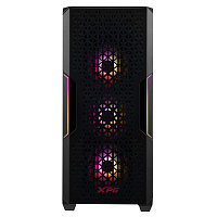 Adata XPG STARKER AIR/Midi Tower/Transpar./Čierna