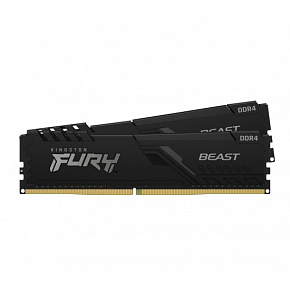 Kingston FURY Beast/DDR4/32GB/3200MHz/CL16/2x16GB/Black Kingston FURY Beast/DDR4/32GB/3200MHz/CL16/2x16GB/Black