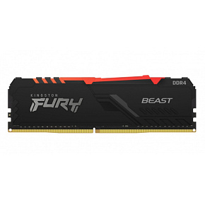 Kingston FURY Beast/DDR4/32GB/3600MHz/CL18/1x32GB/RGB/Black Kingston FURY Beast/DDR4/32GB/3600MHz/CL18/1x32GB/RGB/Black