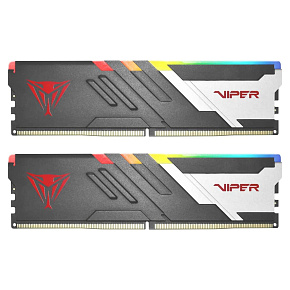 Patriot Viper Venom/DDR5/32GB/6000MHz/CL36/2x16GB/RGB/Black/Silv Patriot Viper Venom/DDR5/32GB/6000MHz/CL36/2x16GB/RGB/Black/Silv