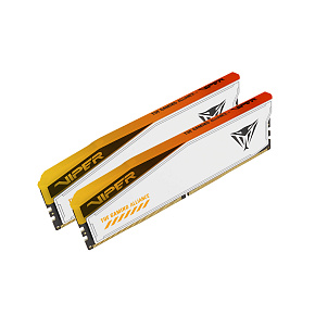Patriot Viper Elite 5 TUF/DDR5/32GB/6000MHz/CL36/2x16GB/RGB/White Patriot Viper Elite 5 TUF/DDR5/32GB/6000MHz/CL36/2x16GB/RGB/White