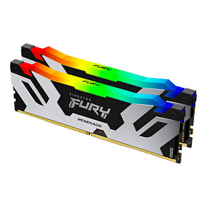 Kingston FURY Renegade/DDR5/32GB/6400MHz/CL32/2x16GB/RGB/Black/Silv Kingston FURY Renegade/DDR5/32GB/6400MHz/CL32/2x16GB/RGB/Black/Silv