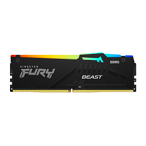 Kingston FURY Beast EXPO/DDR5/32GB/6400MHz/CL32/1x32GB/RGB/Black Kingston FURY Beast EXPO/DDR5/32GB/6400MHz/CL32/1x32GB/RGB/Black