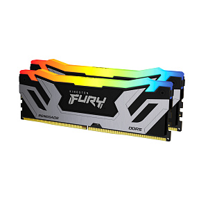 Kingston FURY Renegade/CUDIMM DDR5/48GB/8400MHz/CL40/2x24GB/RGB/Black/Silv Kingston FURY Renegade/CUDIMM DDR5/48GB/8400MHz/CL40/2x24GB/RGB/Black/Silv