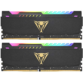 Patriot Viper/DDR4/64GB/3200MHz/CL18/2x32GB/RGB/Black Patriot Viper/DDR4/64GB/3200MHz/CL18/2x32GB/RGB/Black