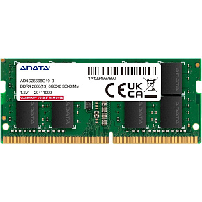 Adata/SO-DIMM DDR4/8GB/2666MHz/CL19/1x8GB Adata/SO-DIMM DDR4/8GB/2666MHz/CL19/1x8GB