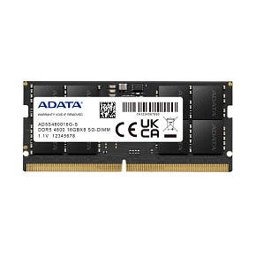 Adata/SO-DIMM DDR5/16GB/4800MHz/CL40/1x16GB Adata/SO-DIMM DDR5/16GB/4800MHz/CL40/1x16GB