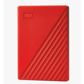 WD My Passport/2TB/HDD/Externý/2.5"/Červená/3R WD My Passport/2TB/HDD/Externý/2.5"/Červená/3R