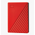 WD My Passport/4TB/HDD/Externý/2.5"/Červená/3R