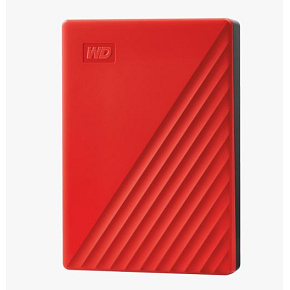 WD My Passport/4TB/HDD/Externý/2.5"/Červená/3R WD My Passport/4TB/HDD/Externý/2.5"/Červená/3R