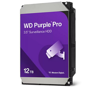 HDD 12TB WD122PURP Purple Pro 256MB SATAIII HDD 12TB WD122PURP Purple Pro 256MB SATAIII