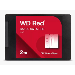 WD Red SA500 POWERED BY SANDISK/2TB/SSD/2.5"/SATA/5R WD Red SA500 POWERED BY SANDISK/2TB/SSD/2.5"/SATA/5R