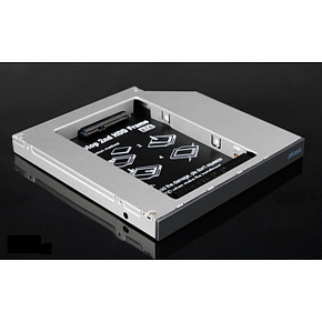 AKASA redukcia pre 2,5" HDD namiesto SATA mech. v NB AKASA redukcia pre 2,5" HDD namiesto SATA mech. v NB