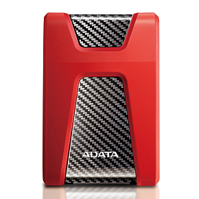 ADATA HD650/1TB/HDD/Externý/2.5"/Červená/3R ADATA HD650/1TB/HDD/Externý/2.5"/Červená/3R
