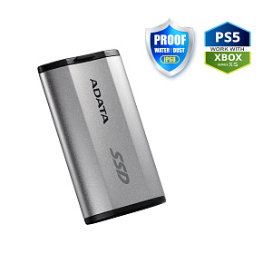 ADATA SD810/500GB/SSD/Externá/Strieborná/5R ADATA SD810/500GB/SSD/Externá/Strieborná/5R