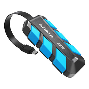 ADATA SC740/500GB/SSD/Externý/Modrá/5R ADATA SC740/500GB/SSD/Externý/Modrá/5R