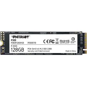 PATRIOT P300/128GB/SSD/M.2 NVMe/5R PATRIOT P300/128GB/SSD/M.2 NVMe/5R