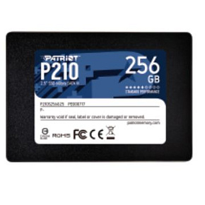 PATRIOT P210/256GB/SSD/2.5"/SATA/3R PATRIOT P210/256GB/SSD/2.5"/SATA/3R
