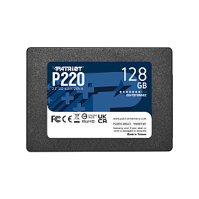 PATRIOT P220/128GB/SSD/2.5"/SATA/3R PATRIOT P220/128GB/SSD/2.5"/SATA/3R