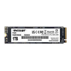 PATRIOT P320/1TB/SSD/M.2 NVMe/5R PATRIOT P320/1TB/SSD/M.2 NVMe/5R
