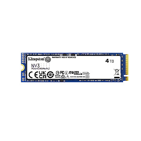 Kingston NV3/4TB/SSD/0/SAS/M.2 NVMe/5R Kingston NV3/4TB/SSD/0/SAS/M.2 NVMe/5R