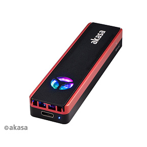 AKASA USB 3.2 Gen 2 ext. rámček pre M.2 SSD RGB AKASA USB 3.2 Gen 2 ext. rámček pre M.2 SSD RGB