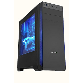 EVOLVEO T3/Midi Tower/Transpar./Čierna EVOLVEO T3/Midi Tower/Transpar./Čierna