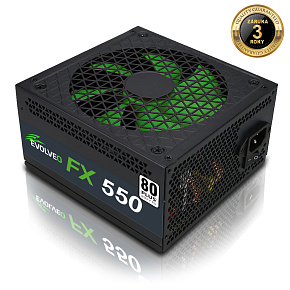 EVOLVEO FX 550/550W/ATX/80PLUS 230V EU/Bulk EVOLVEO FX 550/550W/ATX/80PLUS 230V EU/Bulk