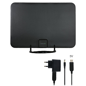 EVOLVEO Xany 2A, 230/5V, aktívna izbová anténa FM/DAB+/DVB-T2, filter LTE,4G,5G EVOLVEO Xany 2A, 230/5V, aktívna izbová anténa FM/DAB+/DVB-T2, filter LTE,4G,5G
