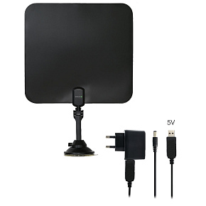 EVOLVEO Xany 2C LTE 230/5V, aktívna izbová anténa FM/DAB+/DVB-T/T2, filter LTE EVOLVEO Xany 2C LTE 230/5V, aktívna izbová anténa FM/DAB+/DVB-T/T2, filter LTE
