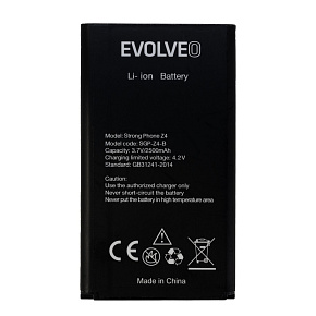 EVOLVEO orig. batéria 2500 mAh pre StrongPhone Z4, W4 EVOLVEO orig. batéria 2500 mAh pre StrongPhone Z4, W4