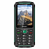 EVOLVEO StrongPhone W4, IP68 odolný Dual SIM telefón, 2,8" LCD, 2500mAh, Powerbanka, čierno-zelený
