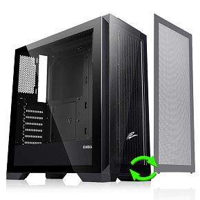 EVOLVEO Ptero Q2/Micro ATX/Transpar./Čierna EVOLVEO Ptero Q2/Micro ATX/Transpar./Čierna